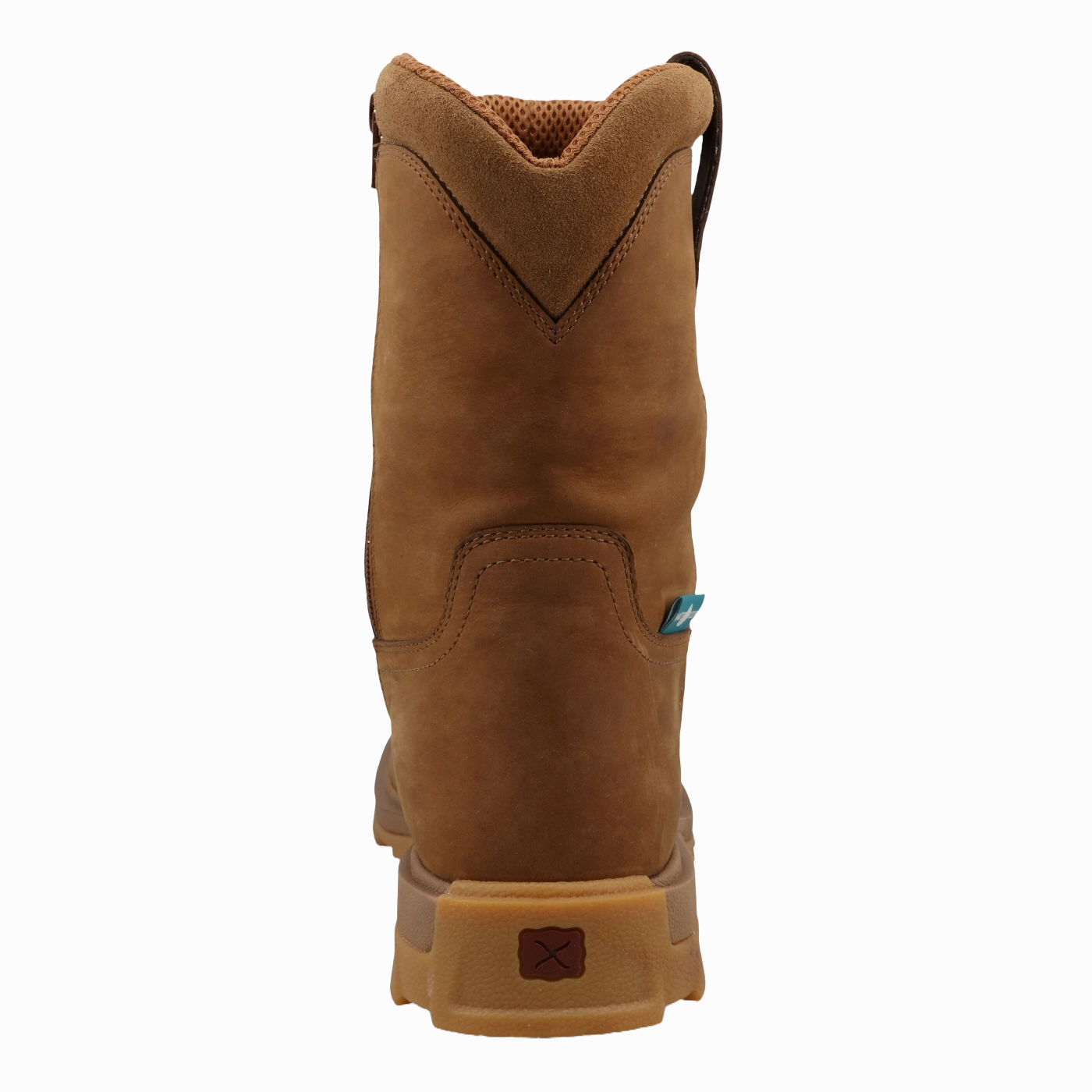 Twisted X Men's 9" Ultra Lite X Waterproof Brown Work boots MULW001 Non Slip Steel Toe Work Boots