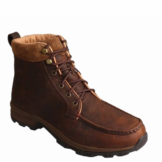 Twisted X Men's Hiker Dark Brown Waterproof Lace-Up Boots MHKW004 Reebok Hiking Boots