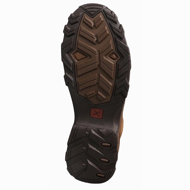 Hiking Boots Ice Twisted X Men's Hiker Dark Brown Waterproof Lace-Up Boots MHKW004