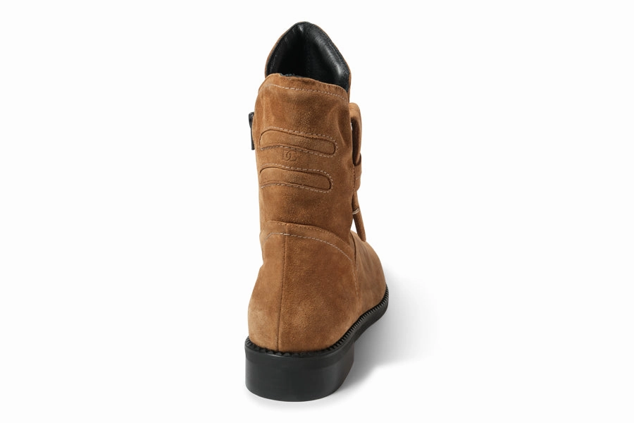 Side Zip Western Ankle Boots DON RUMI