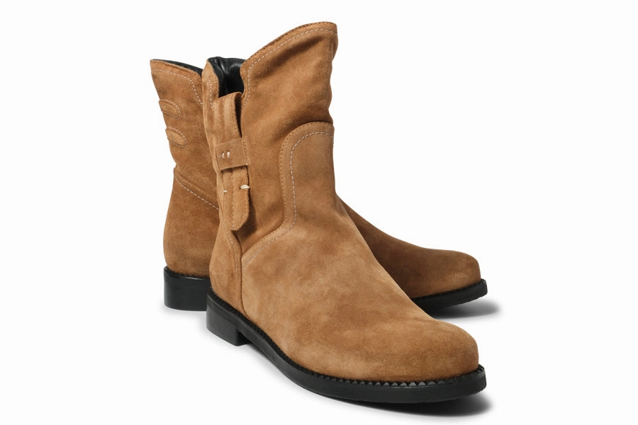 Lace-up Leather Ankle Boots DON RUMI