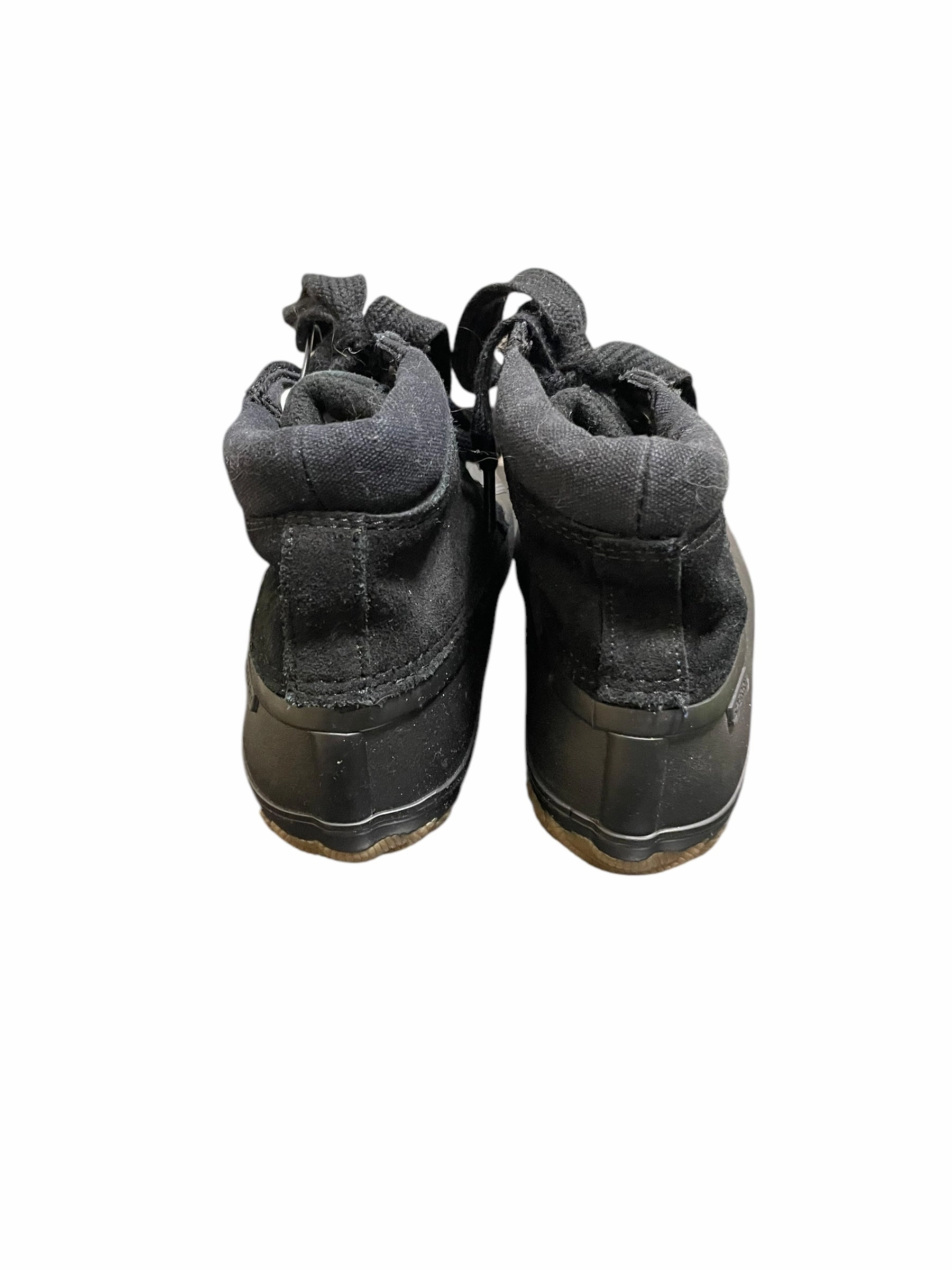 Skirt And Ankle Boots Boots Ankle Flats By Sperry In Black, Size: 6.5