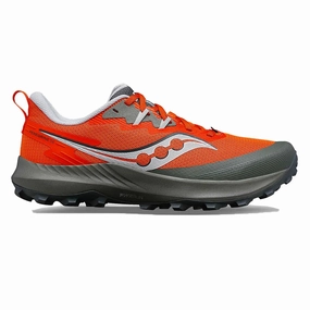 Mens Saucony Peregrine 14 Lightweight Hiking And Trail Shoes
