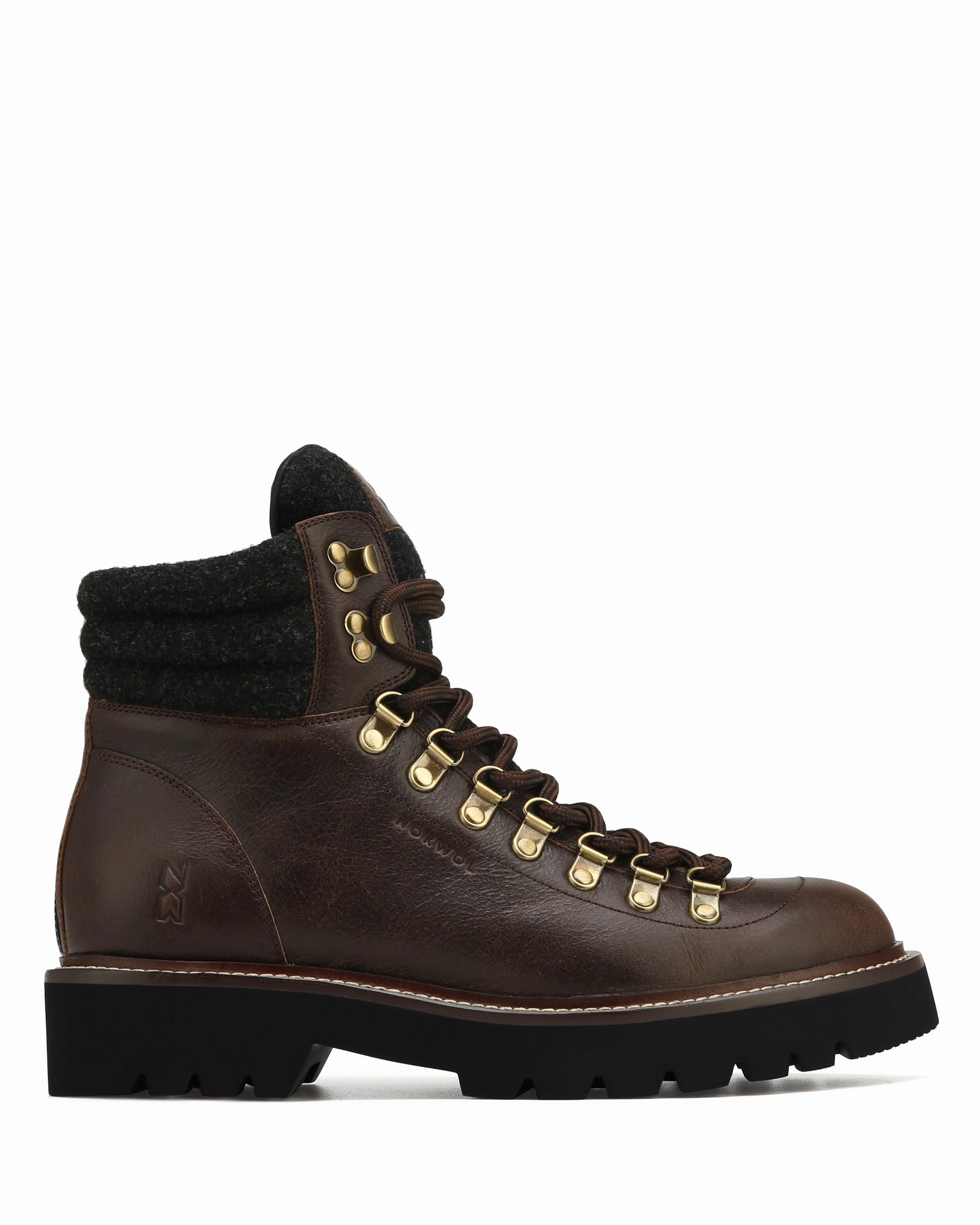 Low Volume Hiking Boots Daze Leather Brown