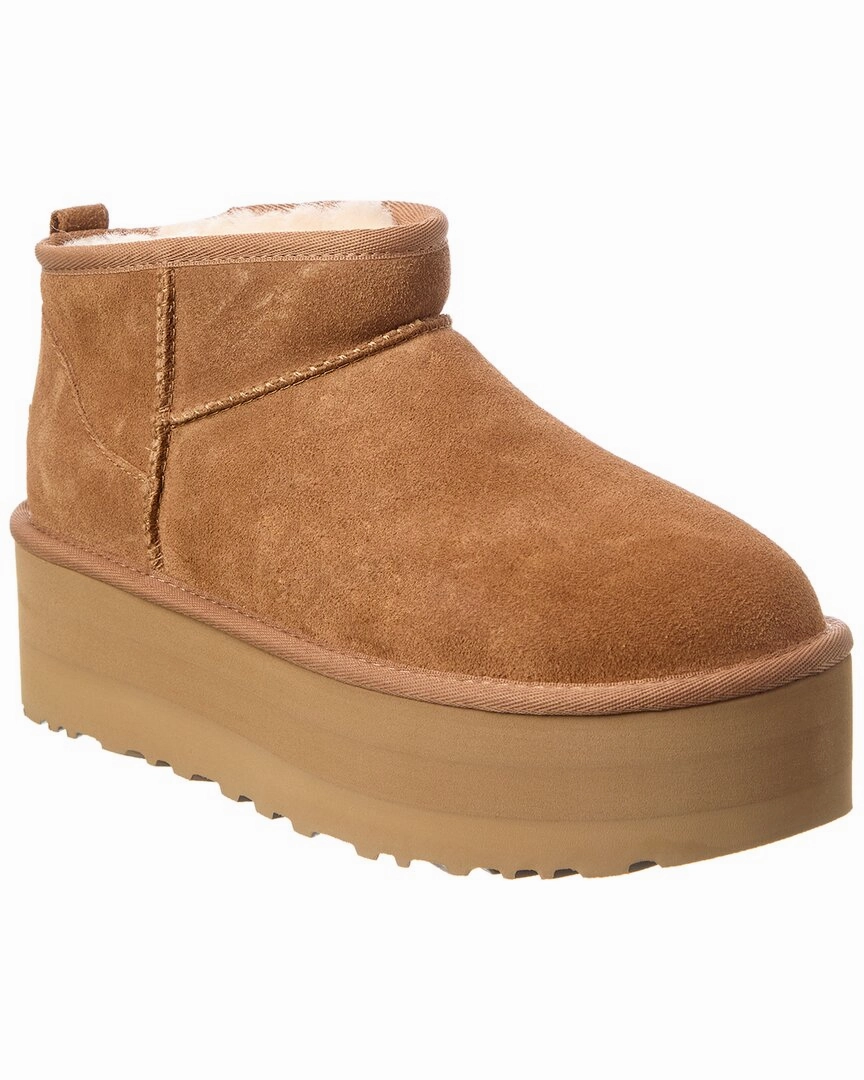 Tab Chelsea Boots UGG Classic Ultra Mini Suede Platform Boot