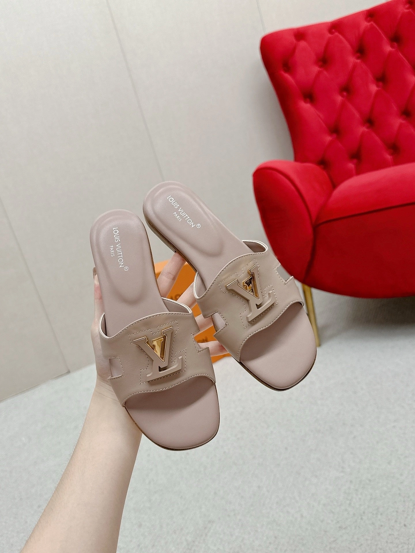 Patent Flat Mary Jane Shoes SE1414 LB Slide Sandals / Size5-11