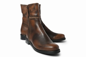 DON PROUST Clear Plastic Ankle Boots