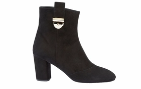 Mdf Plate Milla Patent Ankle Boots