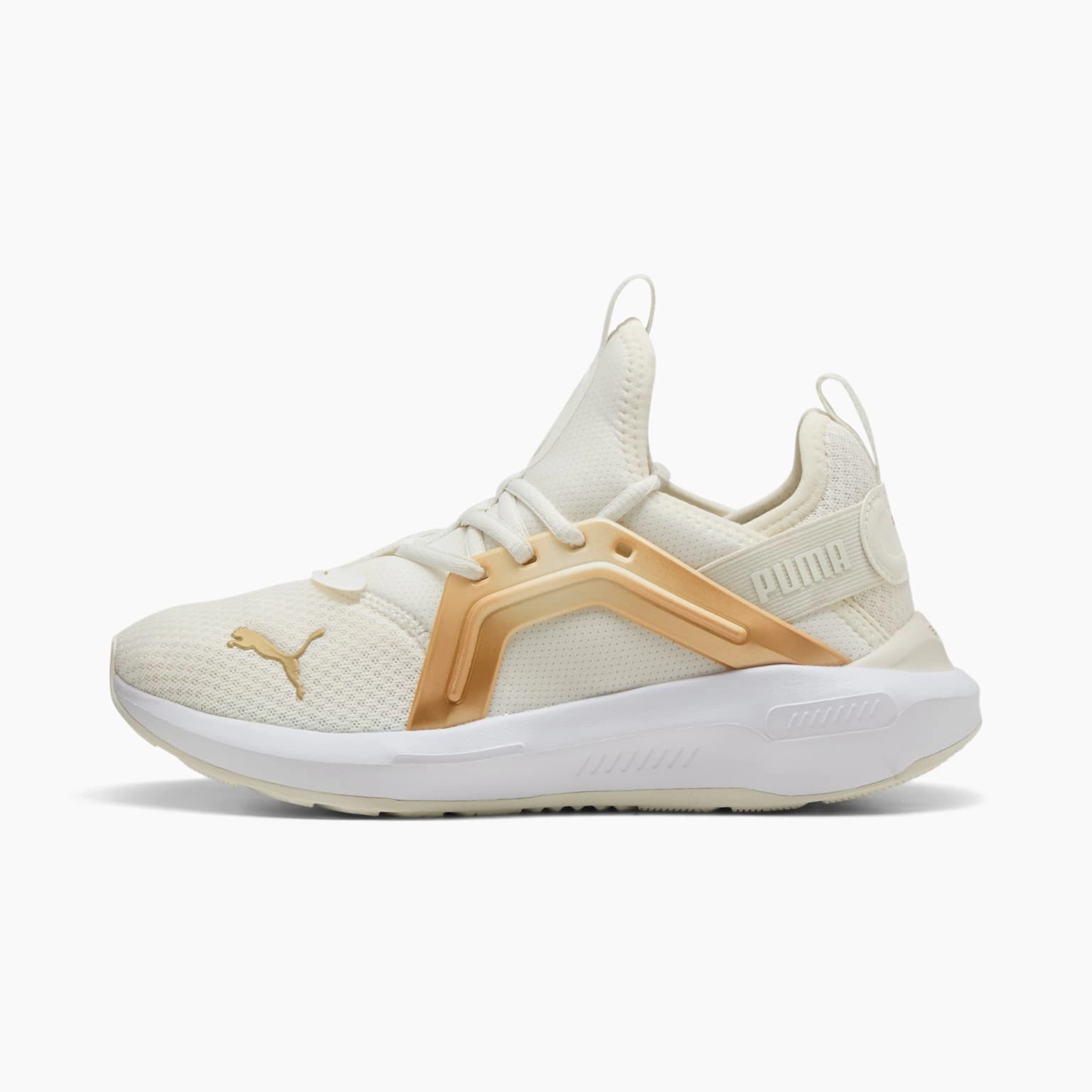 Puma Uproar Shoes Puma Women's Enzo White/Gold Running Shoes