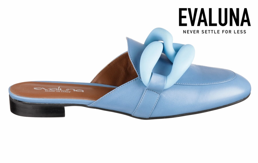 Flat Shoes With Laces Eva Anywhere Blue