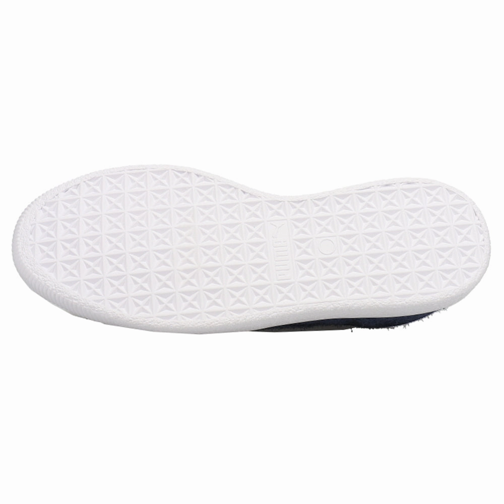 Fenty Puma Platform Shoes Suede Vintage Hairy Suede Lace Up Sneakers