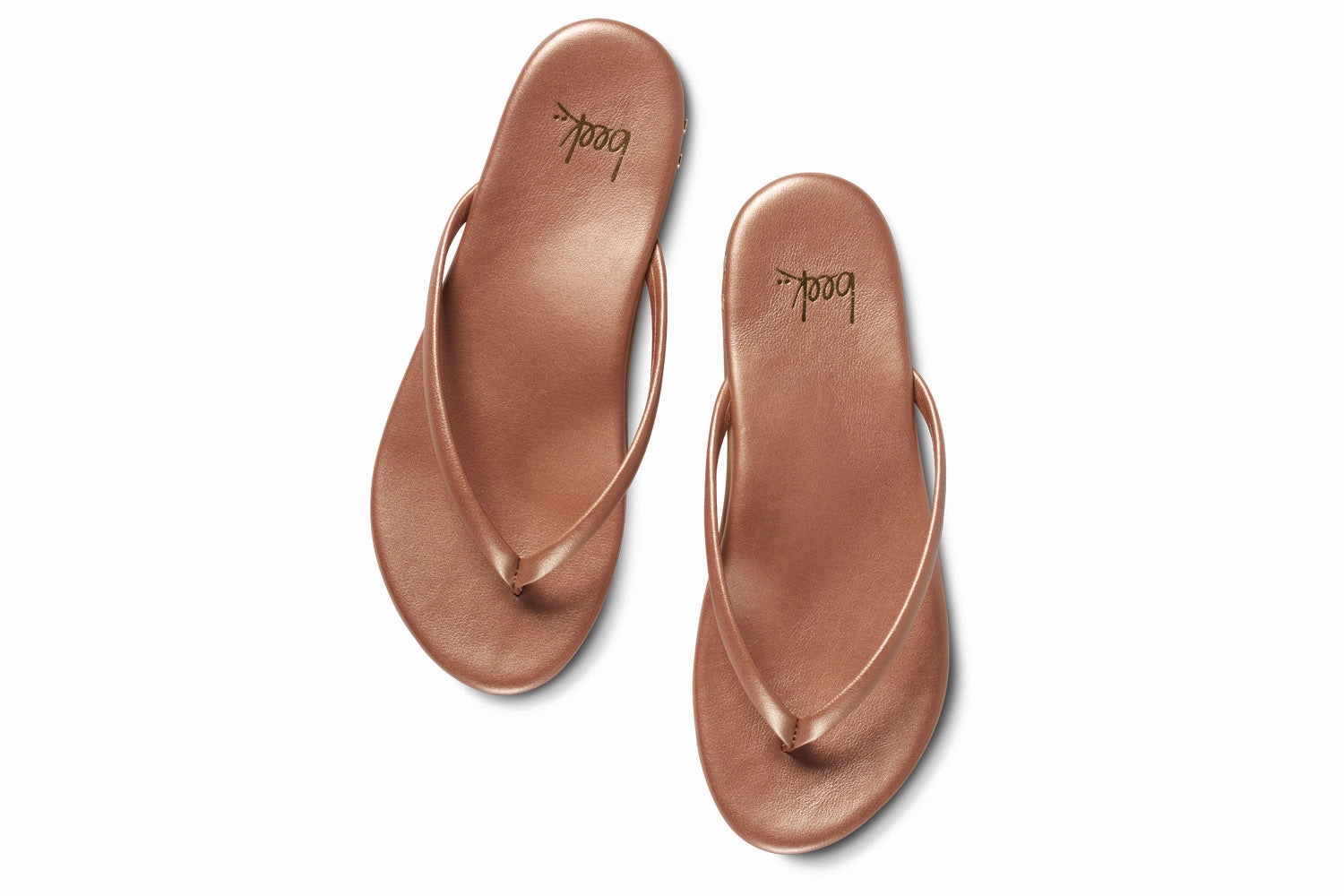 SUNBEAM - Rose Gold Flip Flops Thong