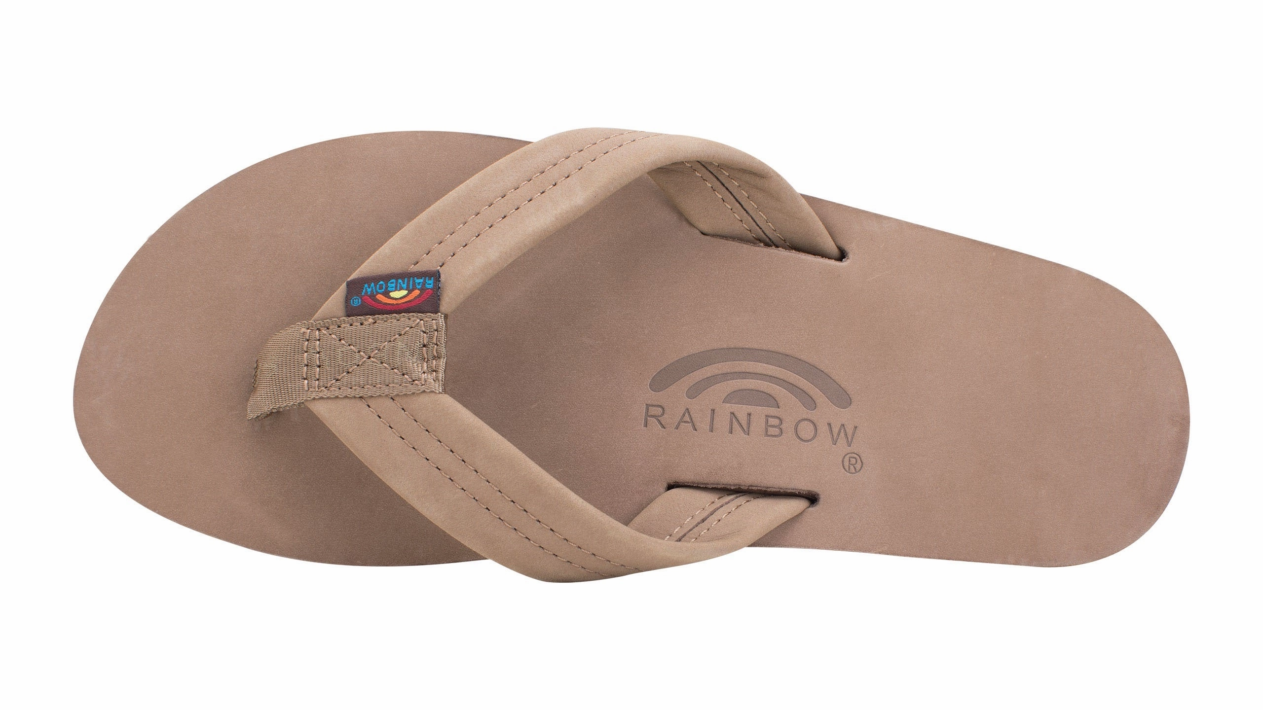 Birkenstock Sandals Mayari Rainbow Double Layer Leather Sandal-Dark Brown