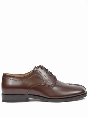 Derby Dress Shoe Tabi Derby Shoes - Chic Brown