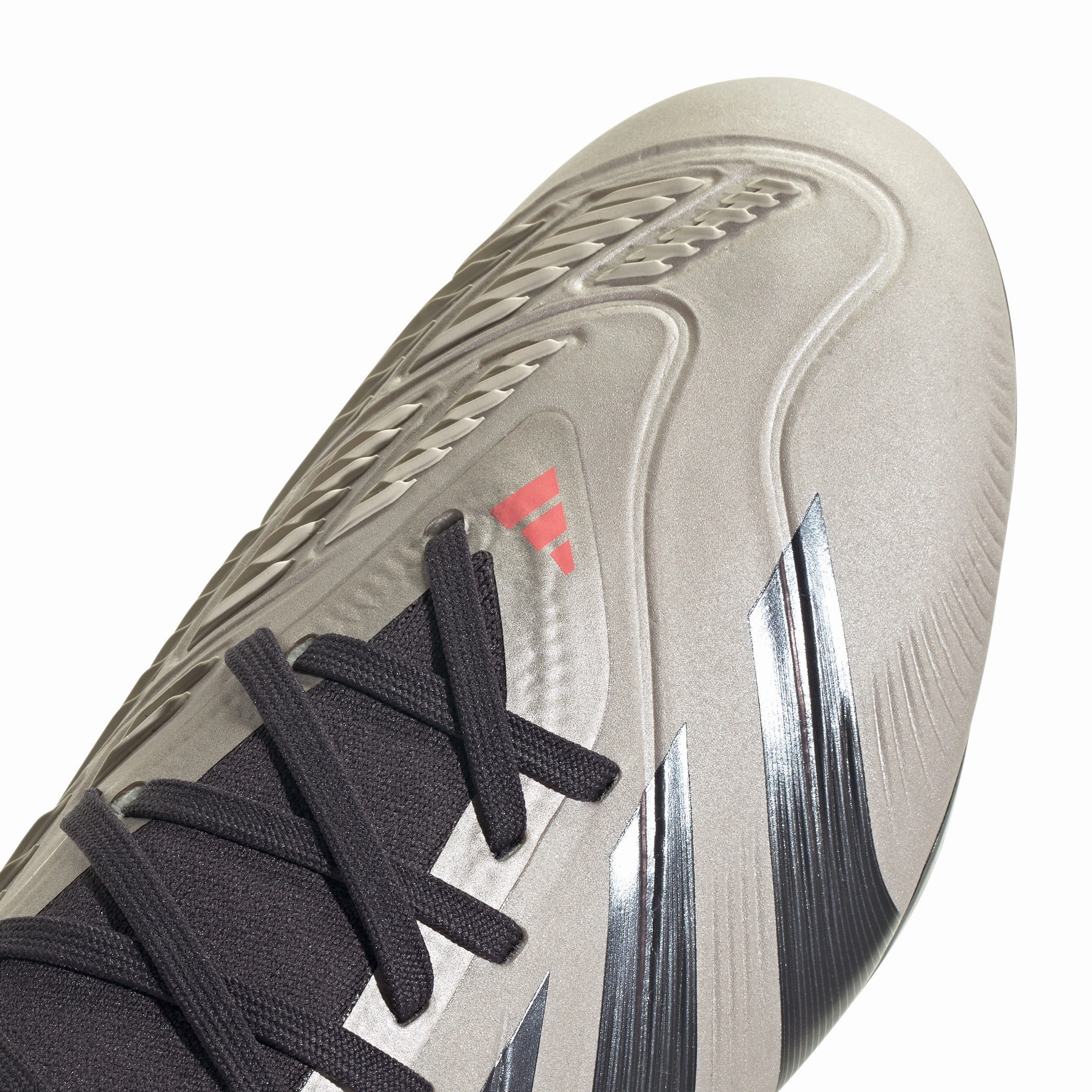 Soccer Cleat Protective Coating adidas Predator Pro FG Firm Ground Soccer Cleat - Plamet/Aurbla/Carbon