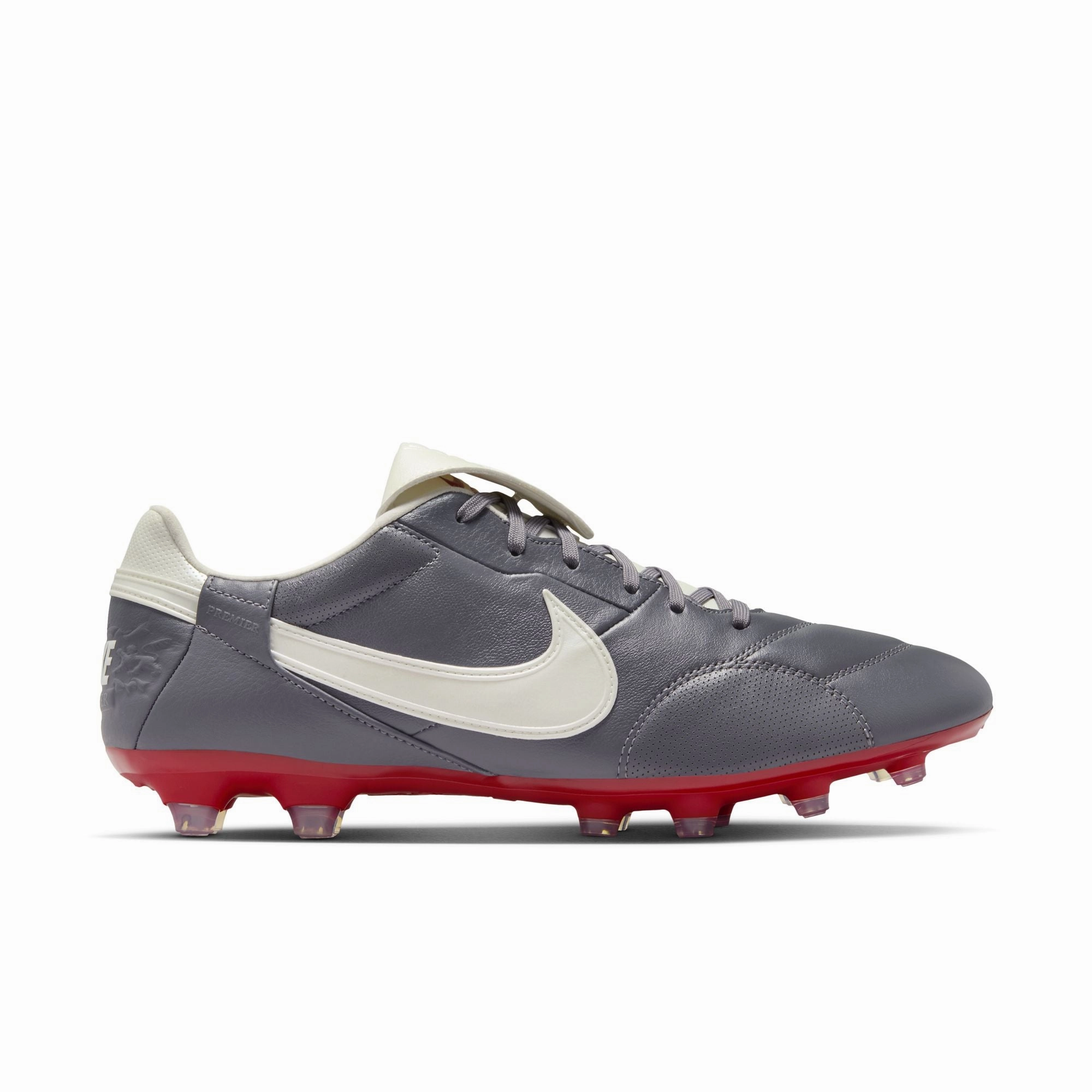Nike Premier III FG Firm Ground Soccer Cleat -  LT Graphite/ MTLC Summit White/ Varsity Red Future 7 Ultimate Creativity Firm Ground/artificial Ground Soccer Cleats