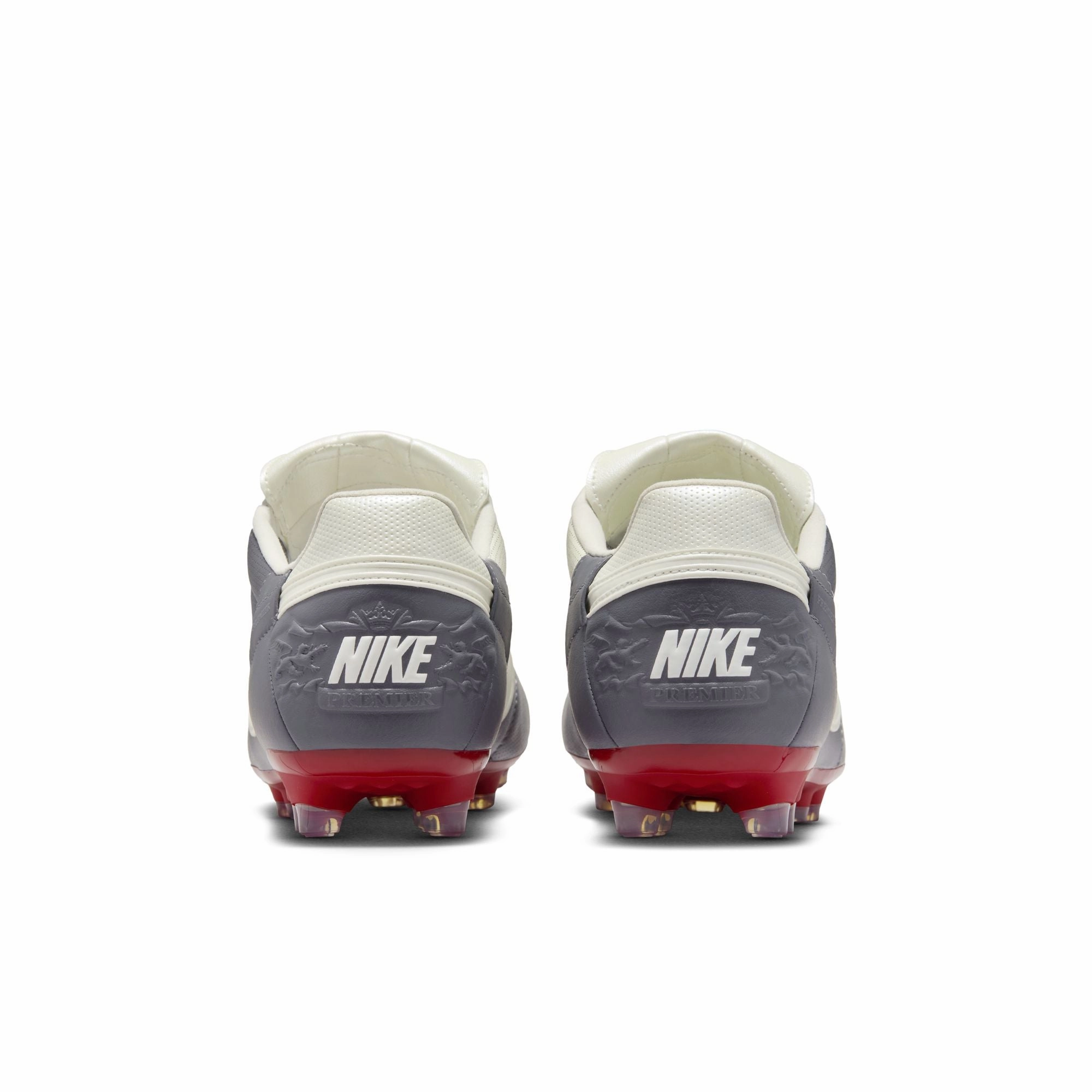 Nike Premier III FG Firm Ground Soccer Cleat -  LT Graphite/ MTLC Summit White/ Varsity Red