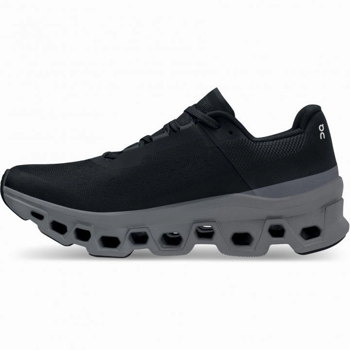 Women's CloudMonster - Black/Magnet Ghost Max 2 Running Shoe