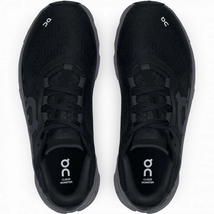 Extra Cushion Running Shoes Women's CloudMonster - Black/Magnet