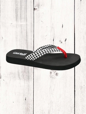 Corkys Summer Plans Flip Flops With Strap Across Top Of Foot