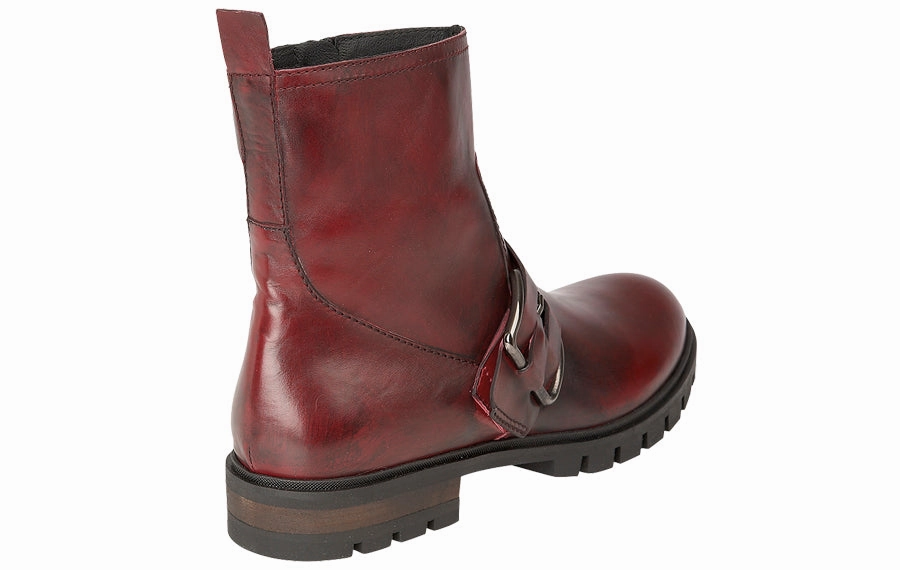 Flat Tassel Ankle Boots Don Muddy