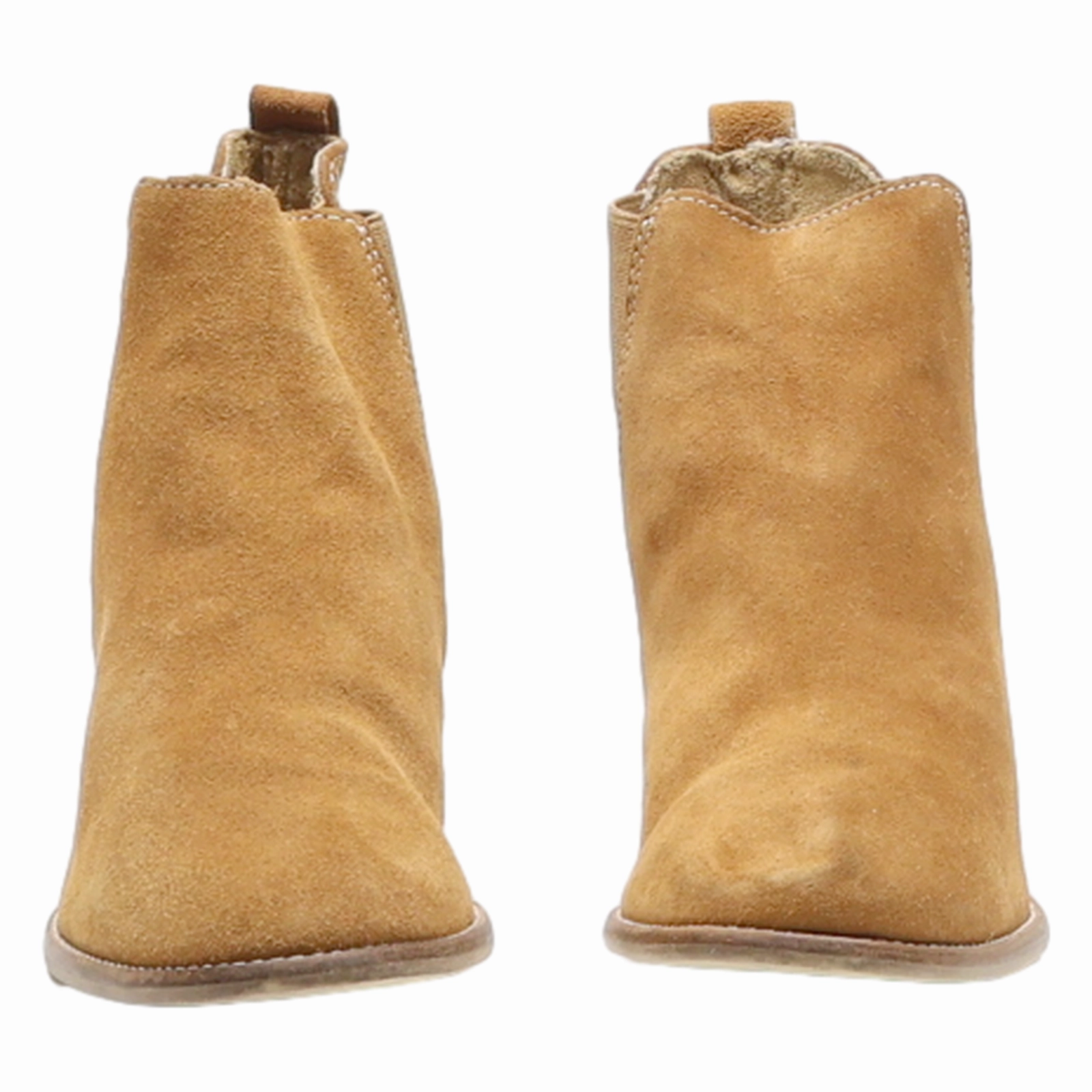 TAMARIS Chelsea Boots Brown Leather Womens UK 5 Boots And Dress