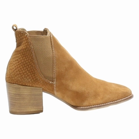 Thelma Chelsea Boots TAMARIS Chelsea Boots Brown Leather Womens UK 5