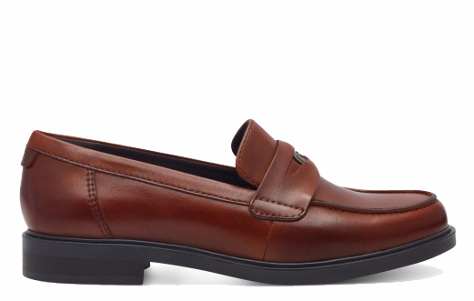 Casual Loafers Leather Tamaris Coin 24325