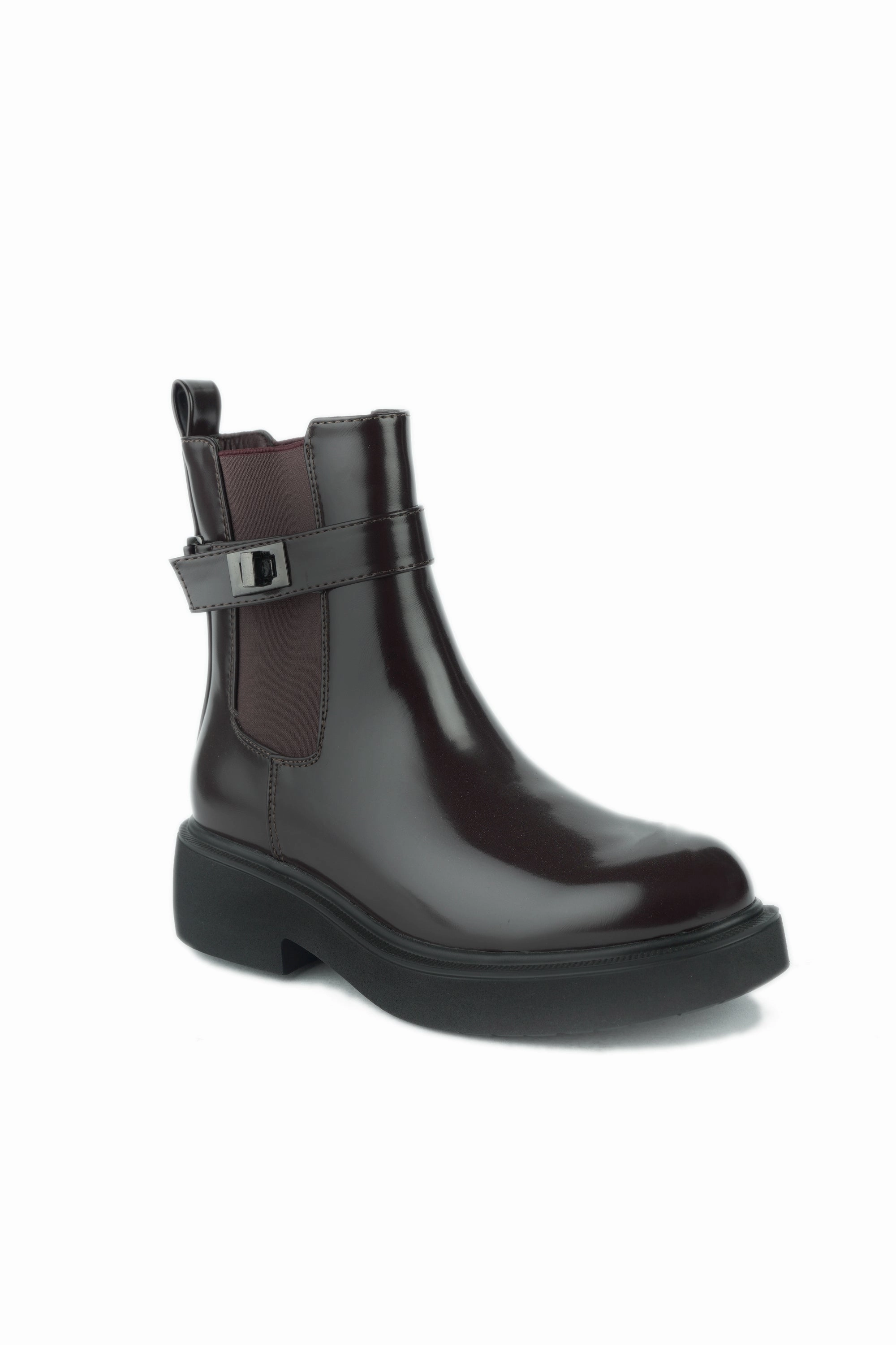 The Lilloo 01-5595 Ribbed Ankle Boots