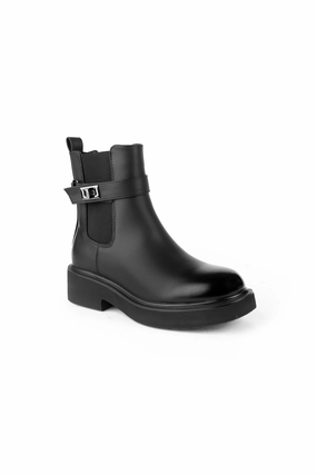 The Lilloo 01-5595 Stockholm Leather Ankle Boots