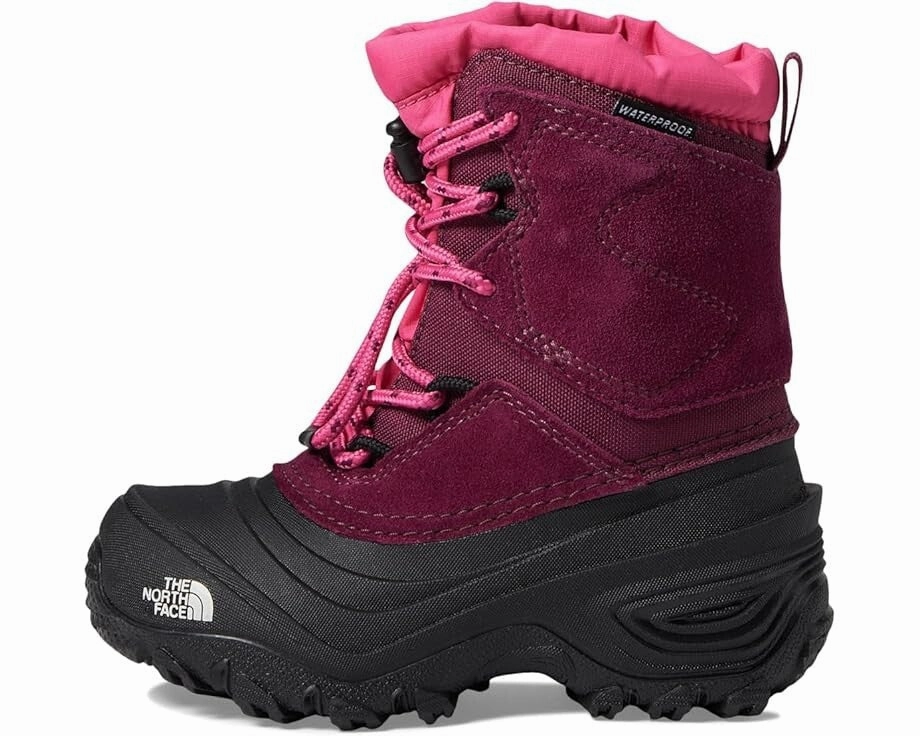 Ankle Boots Clearance The North Face Alpenglow V NF0A5LXFKK9 Boots Kid  Purple Waterproof GBNC344