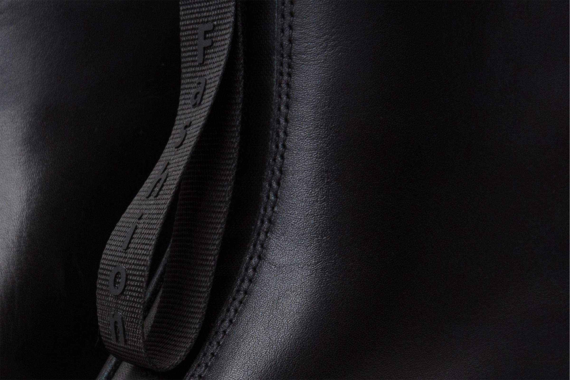 The Tackle Black Leather Block Heel Women Boot Chelsea Boots Boot Cut Jeans