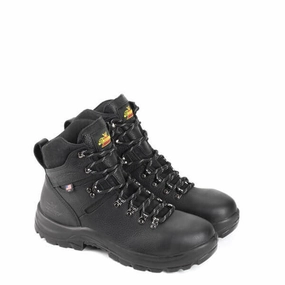 Waterproof Shoes Summer THOROGOOD 804-6365  6 BLACK WORK BOOT - SAFETY TOE
