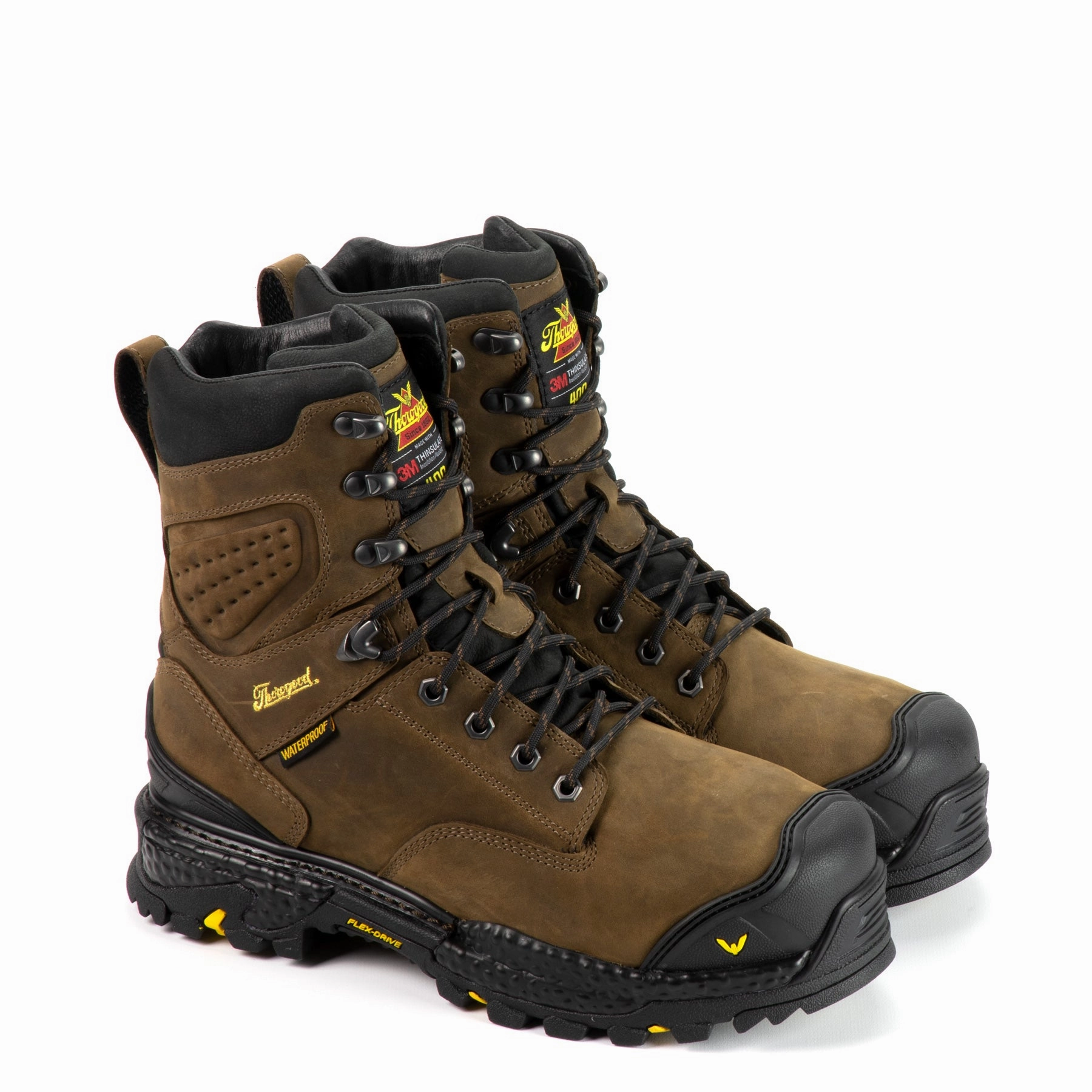 Csa Certified Work Boots Thorogood Men's 804-4304 Infinity FD Series 8" 400g Insulated Waterproof Composite Safety Toe Work Boot