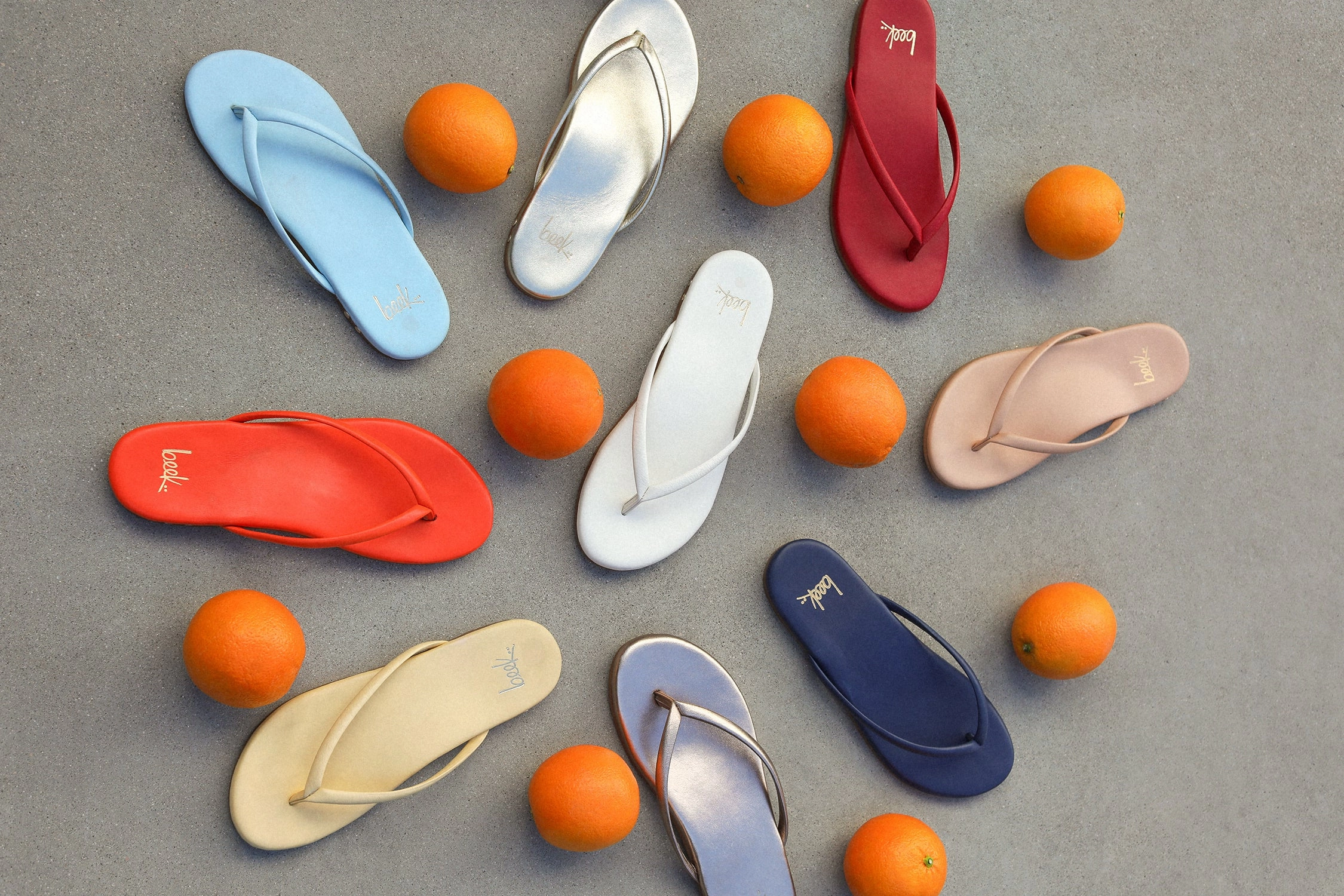 SUNBEAM - Navy D Flip Flops