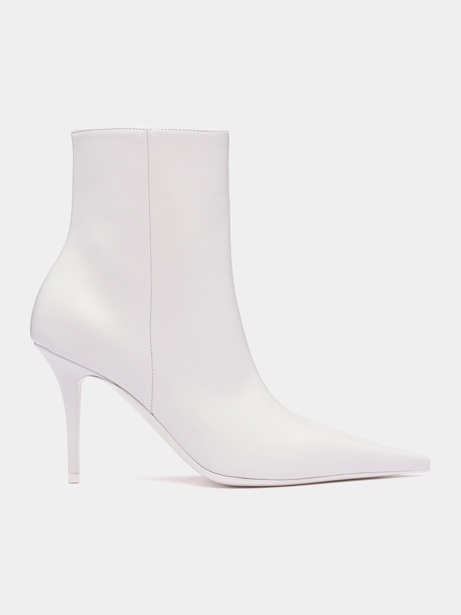 Barbara Heeled Ankle Boots (BARBARA-NAPPA-WHITE) Different Types Of Chelsea Boots