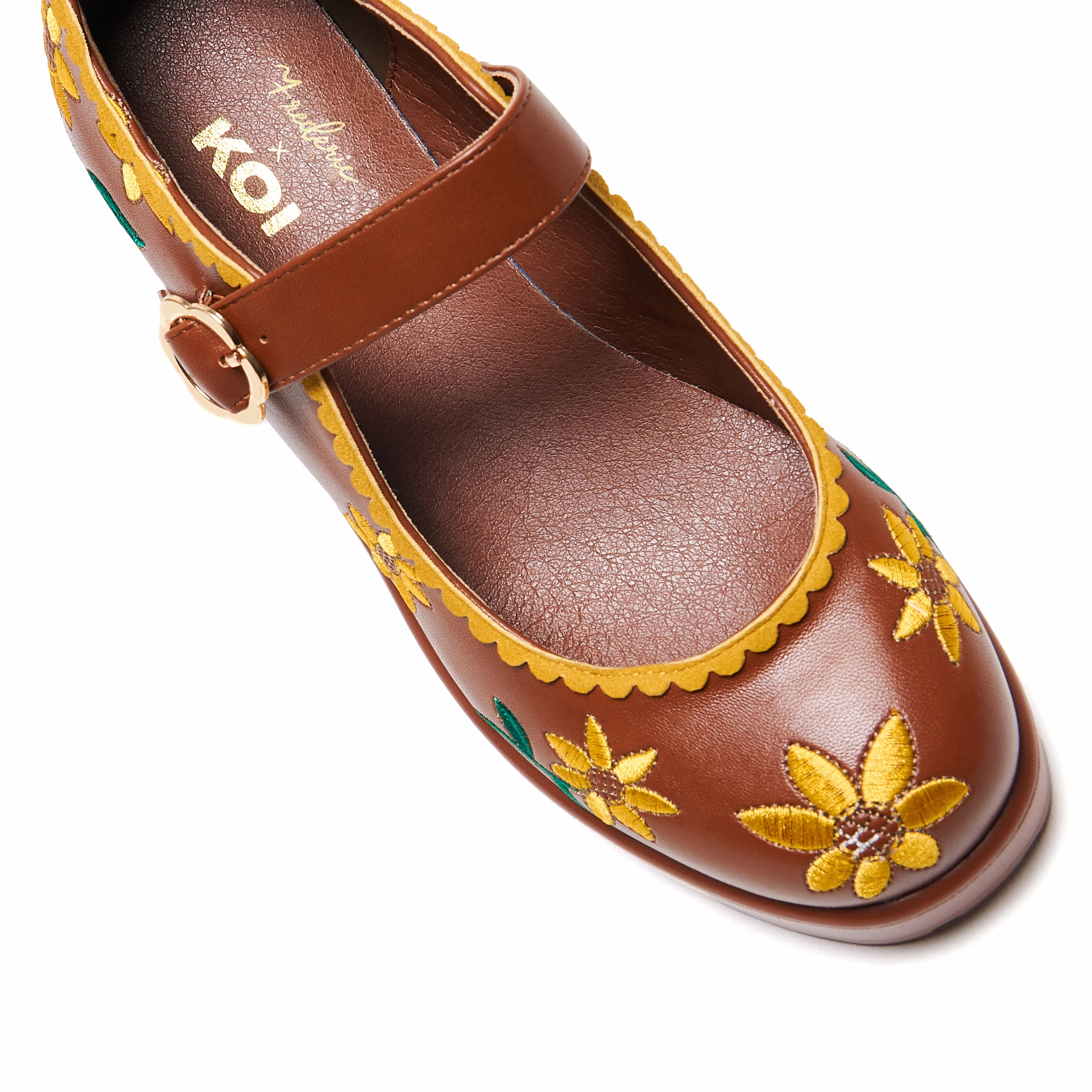 2 Inch Mary Jane Shoes Tira Brown Mary Janes Sunflower Edition'