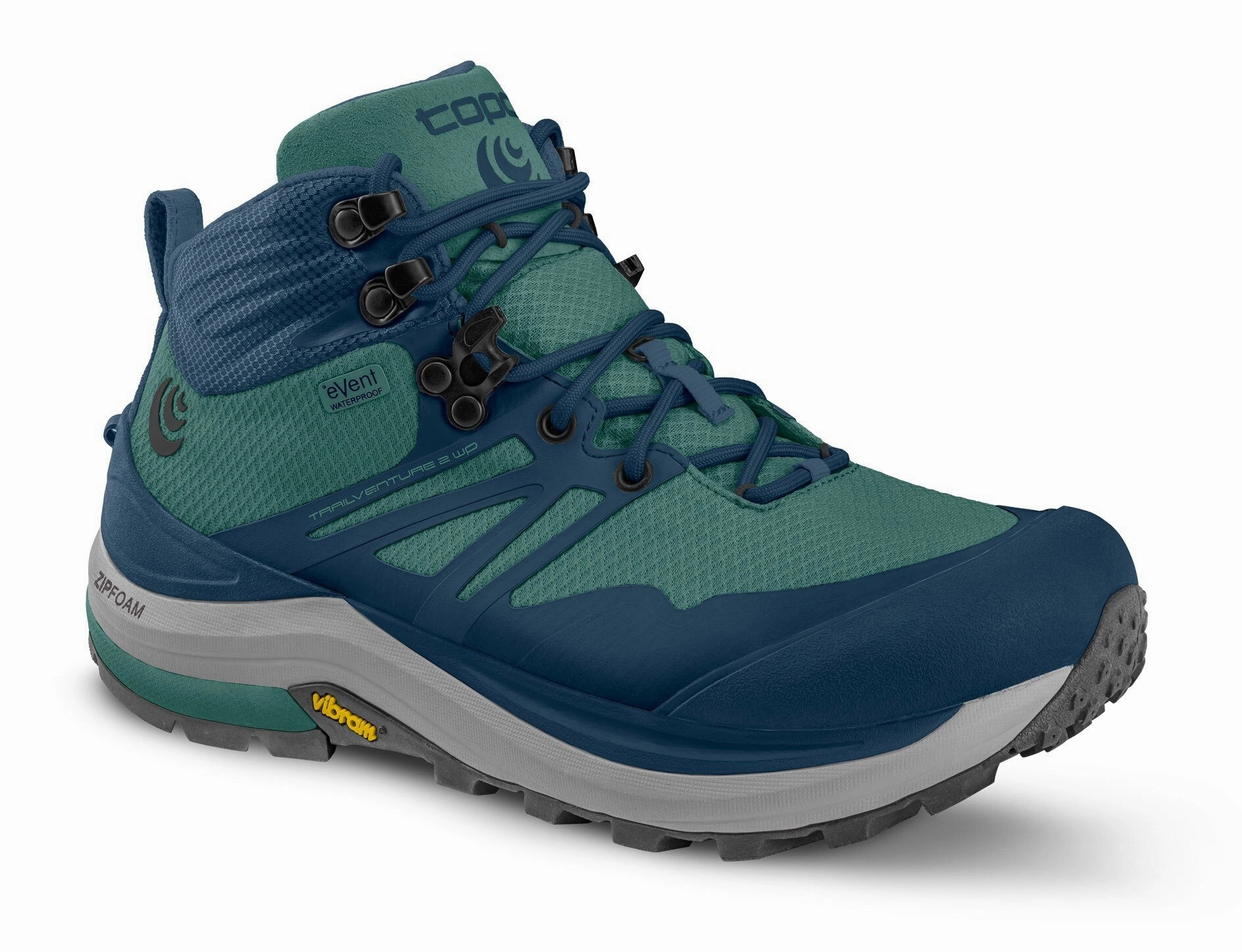 Best Hiking Boots TOPO WOMENS TRAILVENTURE - OCEAN / BLUE