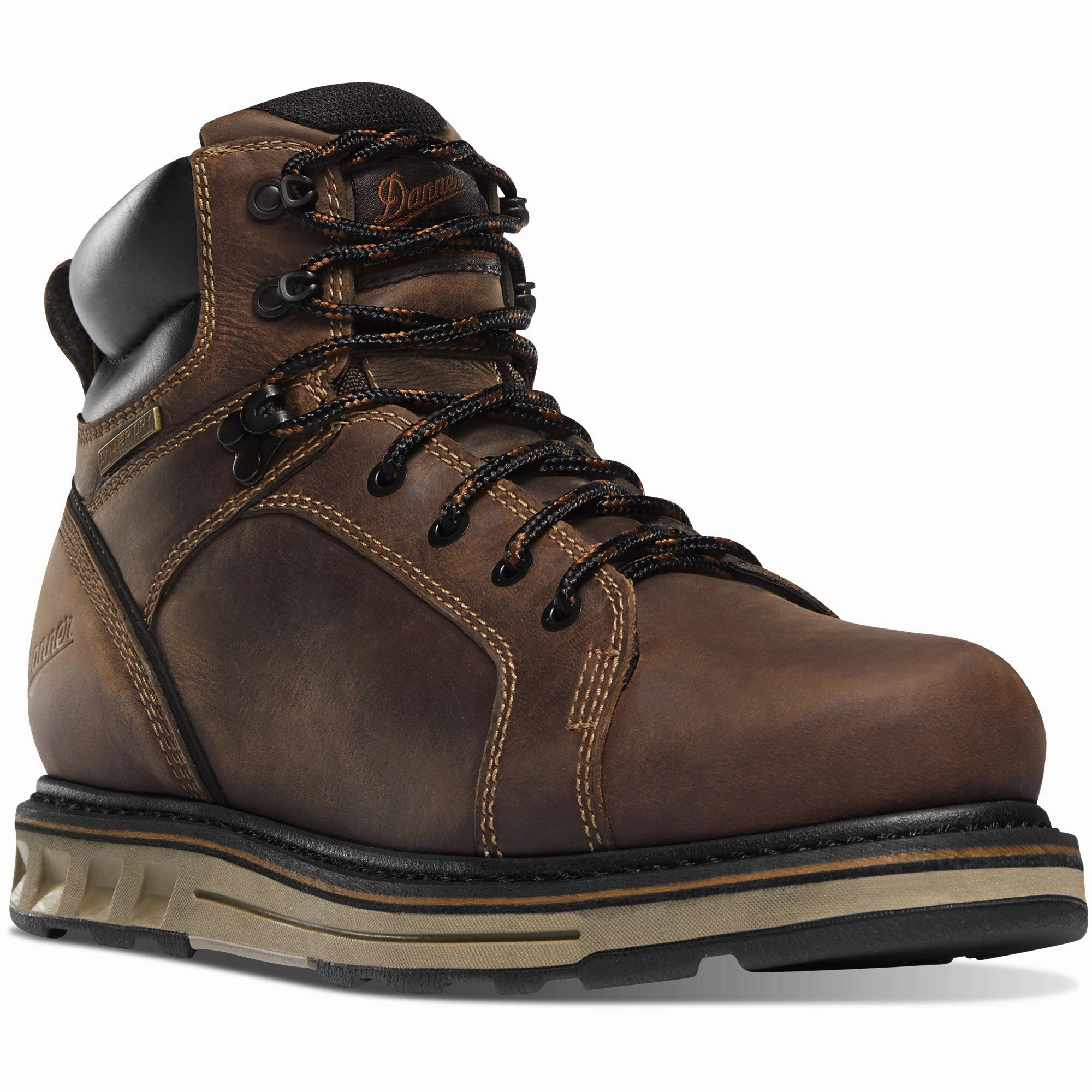 Danner Men's Steel Yard 6" Hot Wedge Steel Safety Toe Work Boot Best Work Boots For Knees