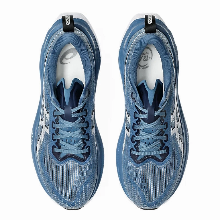 Discontinued Asics Shoes Superblast 2 Running Shoes Winter Sea / White