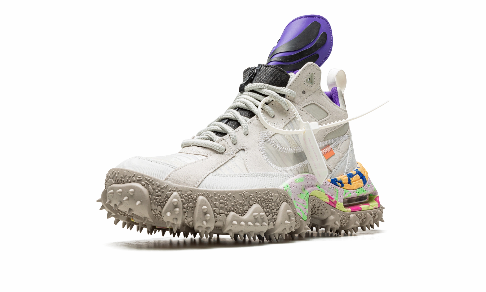Fur Lined Hiking Boots Air Terra Forma "Off-White - Summit White"