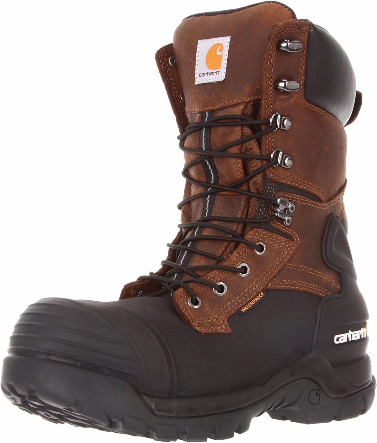 Ground Force Work Boots Carhartt Men's Yukon Pac WP Ins. 10" Composite Toe Pac Boot
