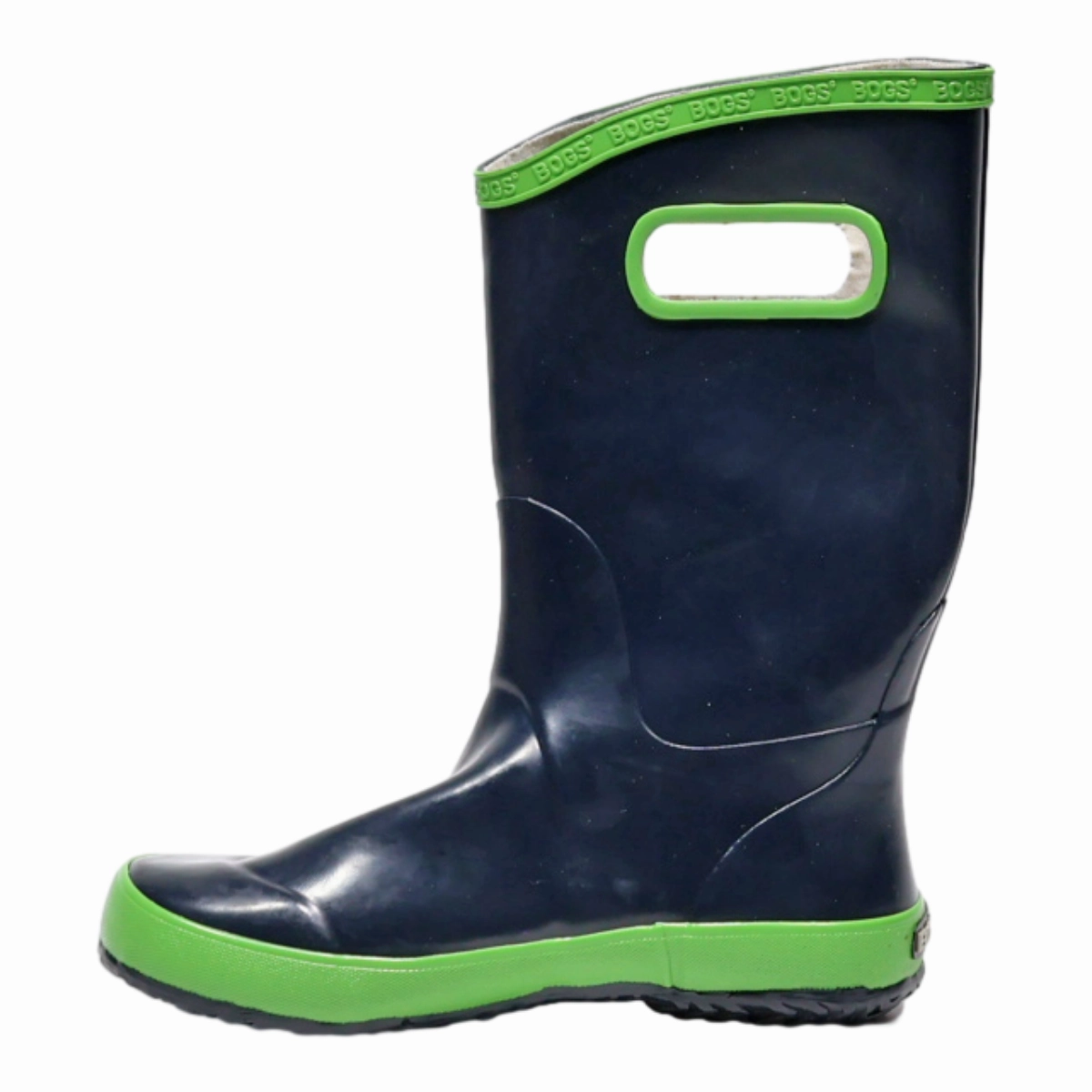 BOGS Snow Boots Blue Synthetic Boys UK 2 Fashion Snow Boots