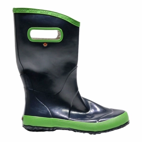 Boots For Ice And Snow Walking BOGS Snow Boots Blue Synthetic Boys UK 2