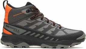 Merrell Speed Eco Mid Waterproof Mens Walking Boots - Grey La Sportiva Hiking Boots Ultra Raptor