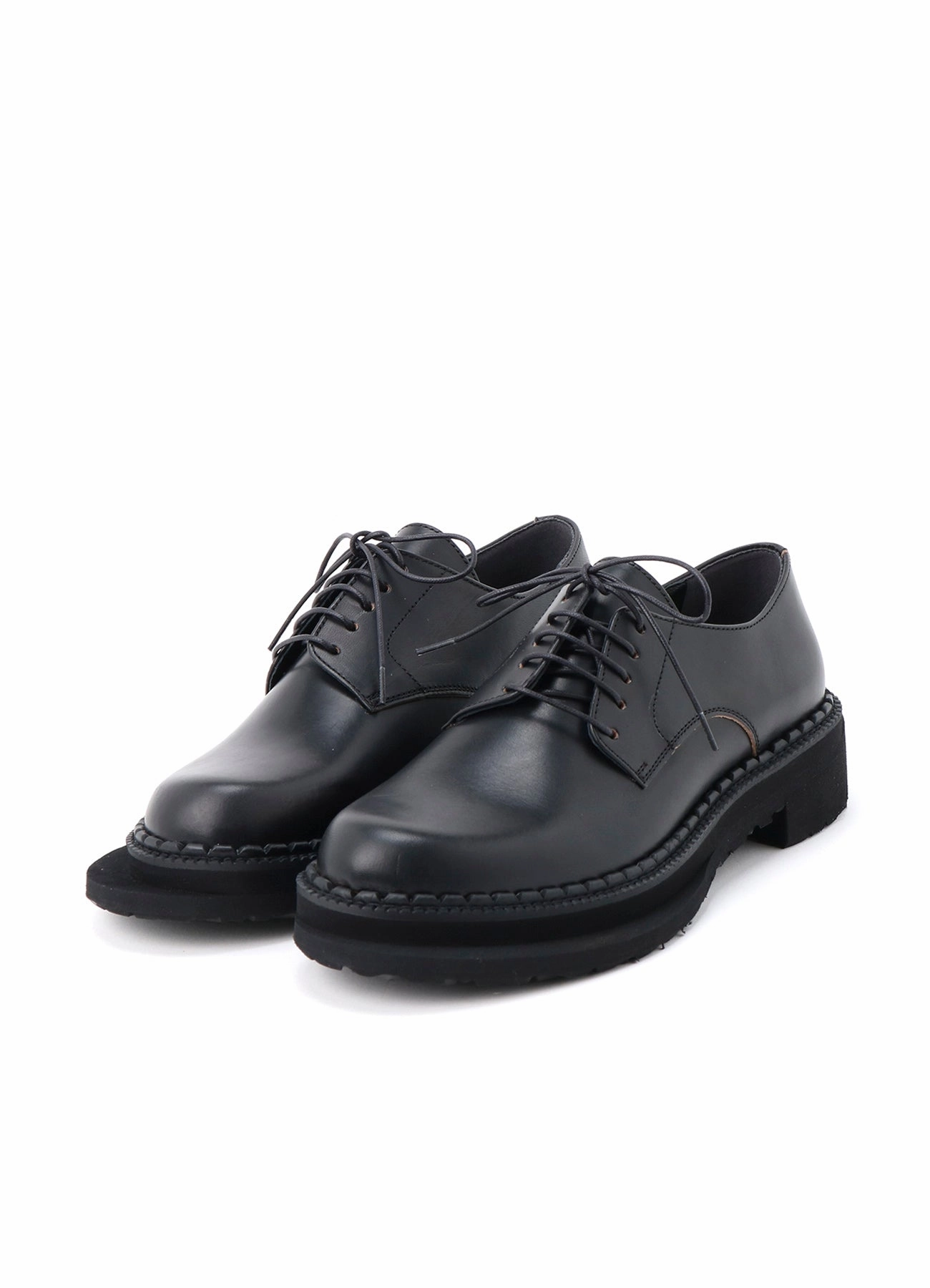 Laced Up Shoe Store TWISTED LEATHER DERBY SHOES