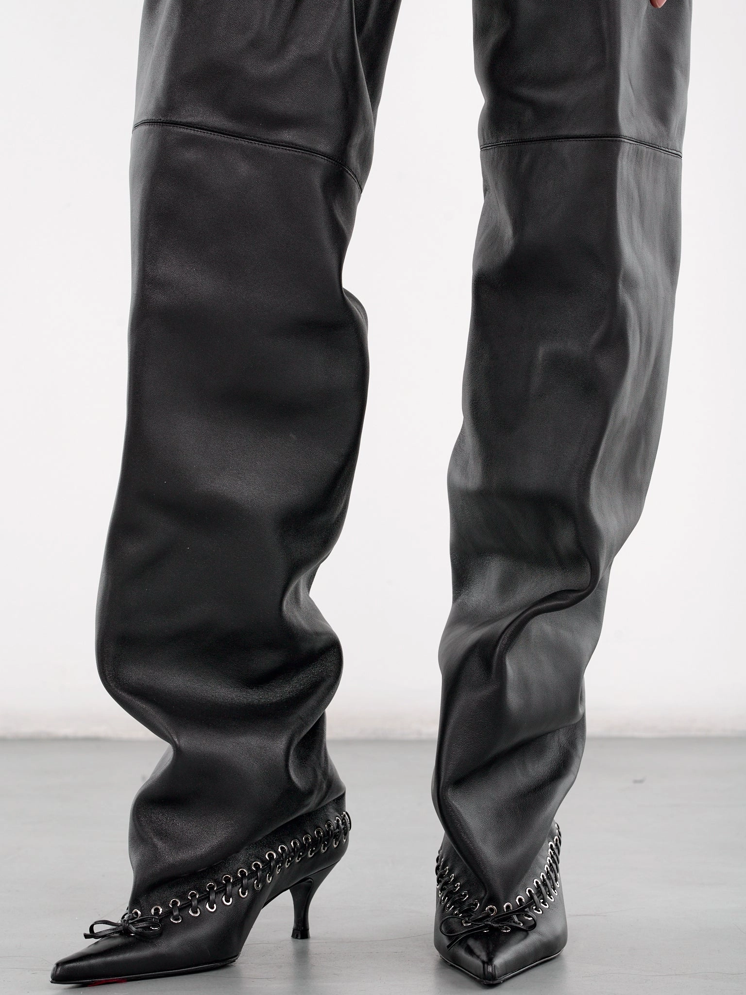 Thigh High Level Boots (SH05-NAPPA-BLACK) 584 Thermal Chelsea Boots