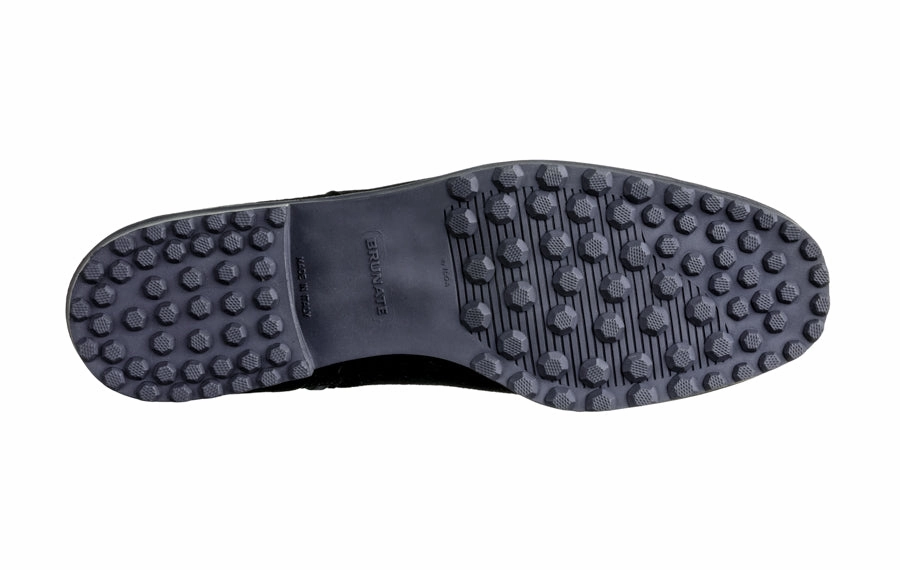 Flat Biker Ankle Boots Br Glove Black