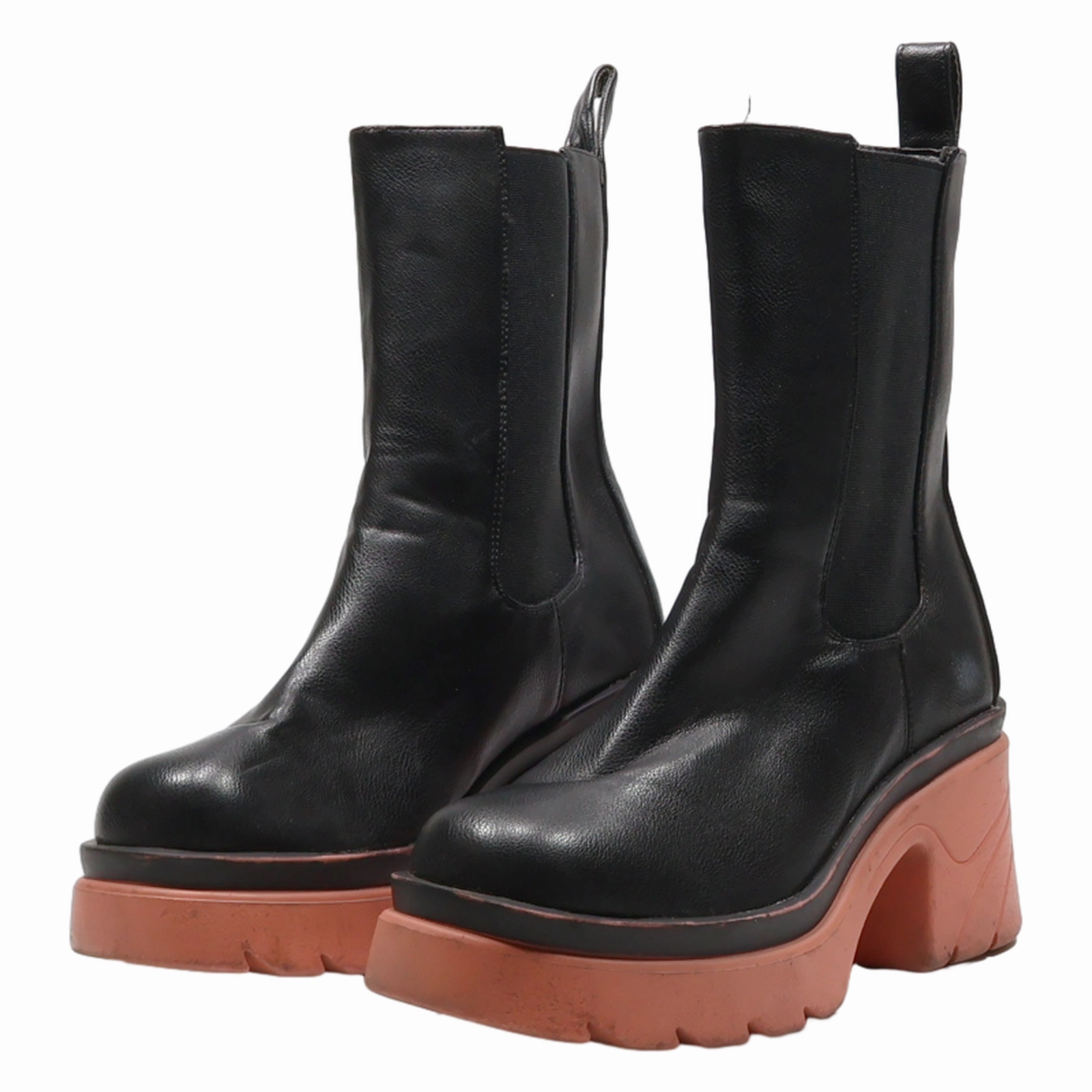 Chelsea Boot Sneakers ALIGIA Chelsea Boots Black Leather Womens UK 6