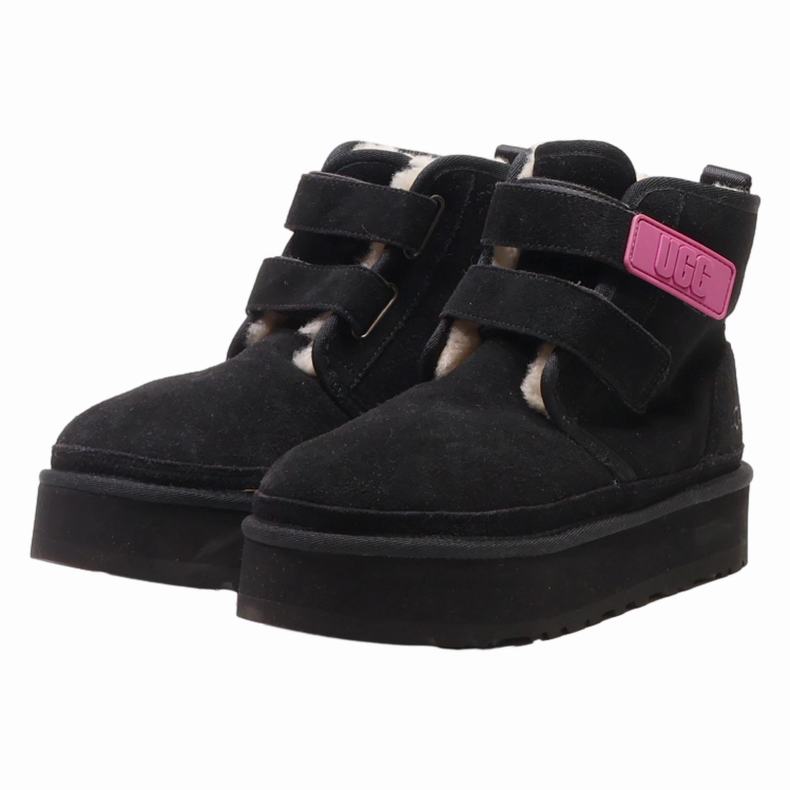 Disney Cars Snow Boots UGG Snow Boots Black Synthetic Girls UK 5